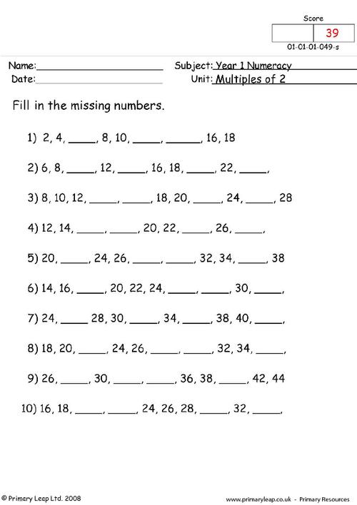 Pin on Maths - Worksheets Library