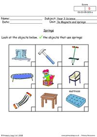 Magnet Attraction Worksheet - Free Printable Online