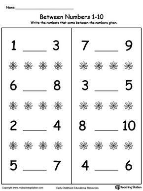 Learning numbers from 1 to 10 Worksheets | Tracing numbers worksheets