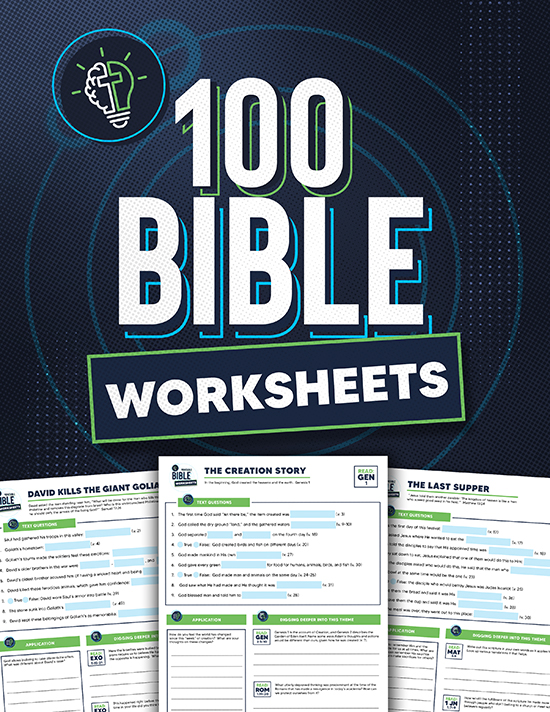 bible worksheets