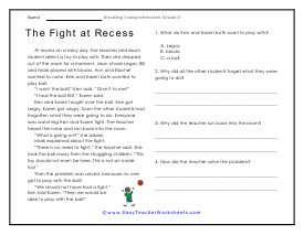 2nd Grade Printable Fluency and Reading Comprehension Passages 