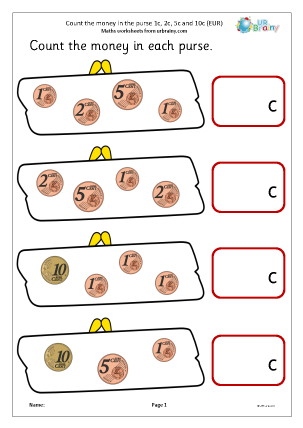 Money Worksheets | Counting Coins - Teaching Second Grade