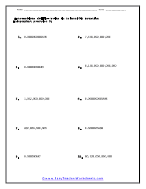 FREE 9+ Sample Scientific Notation Worksheet Templates in MS Word 