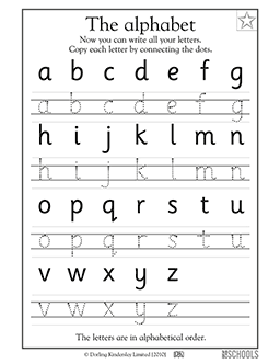 Free Printable Worksheets for Kids - Alphabet and Letters