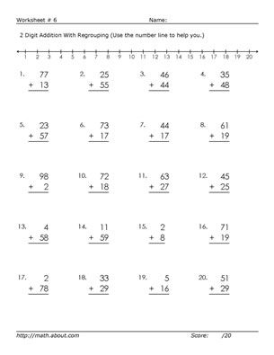 3 Digit Subtraction With Regrouping Math Worksheets – Terbet Lane