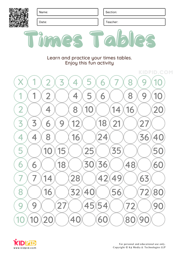 Grade 4 multiplication worksheets