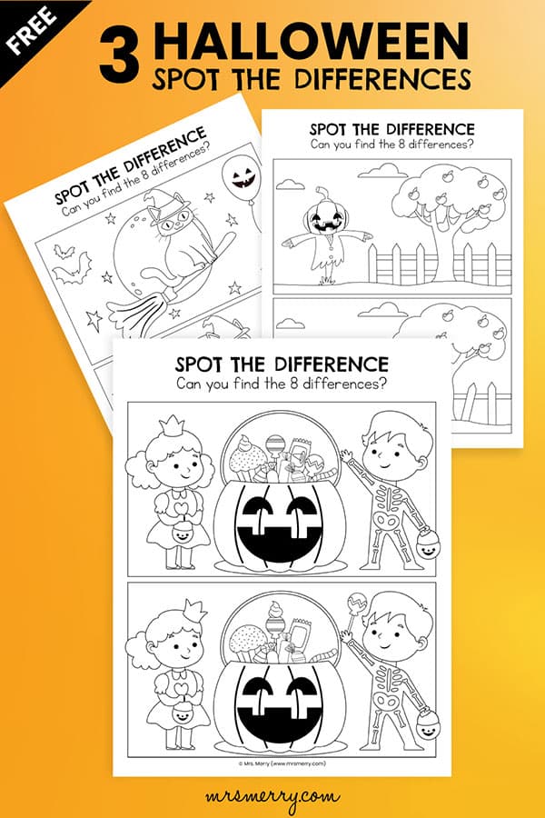 Give Me Something Good To Eat Worksheet - Find The Differences 
