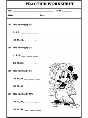 skip counting worksheets Archives - Easy Peasy Learners