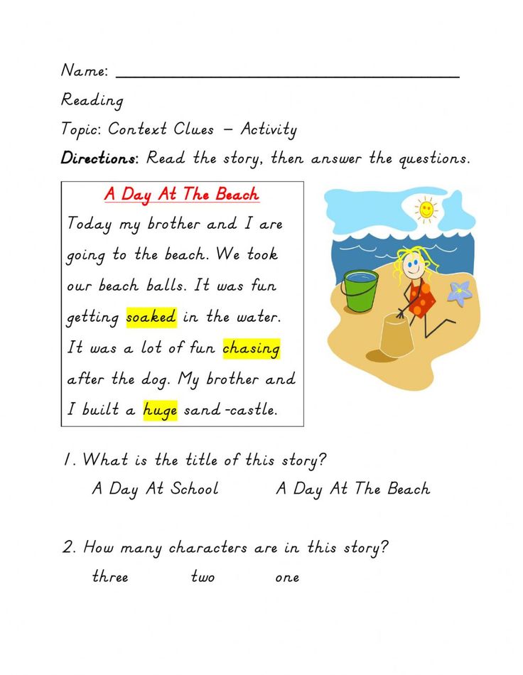 Context Clues Synonyms: English ESL worksheets pdf &  doc