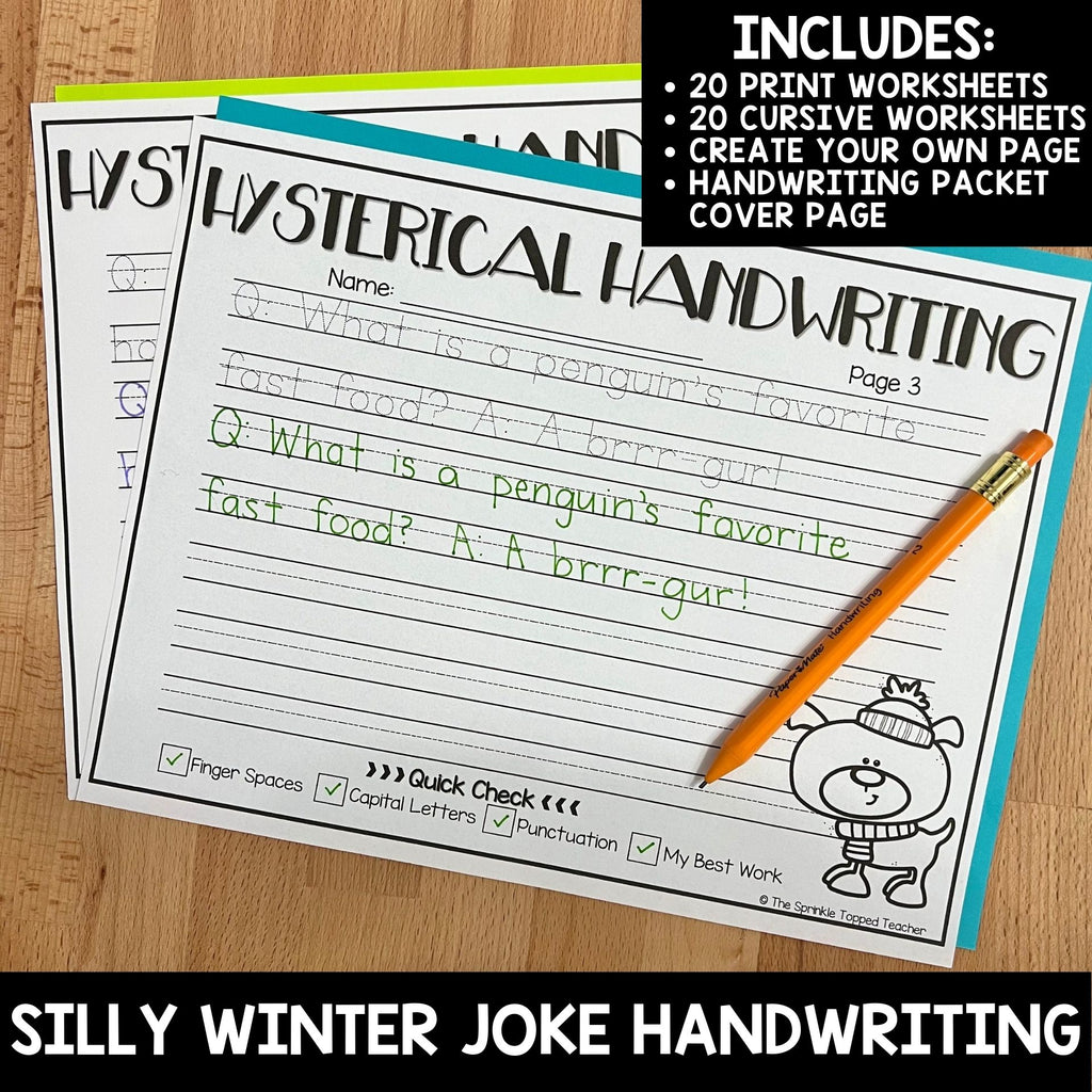 Handwriting Practice Sheets - free handwriting worksheets - 3 styles