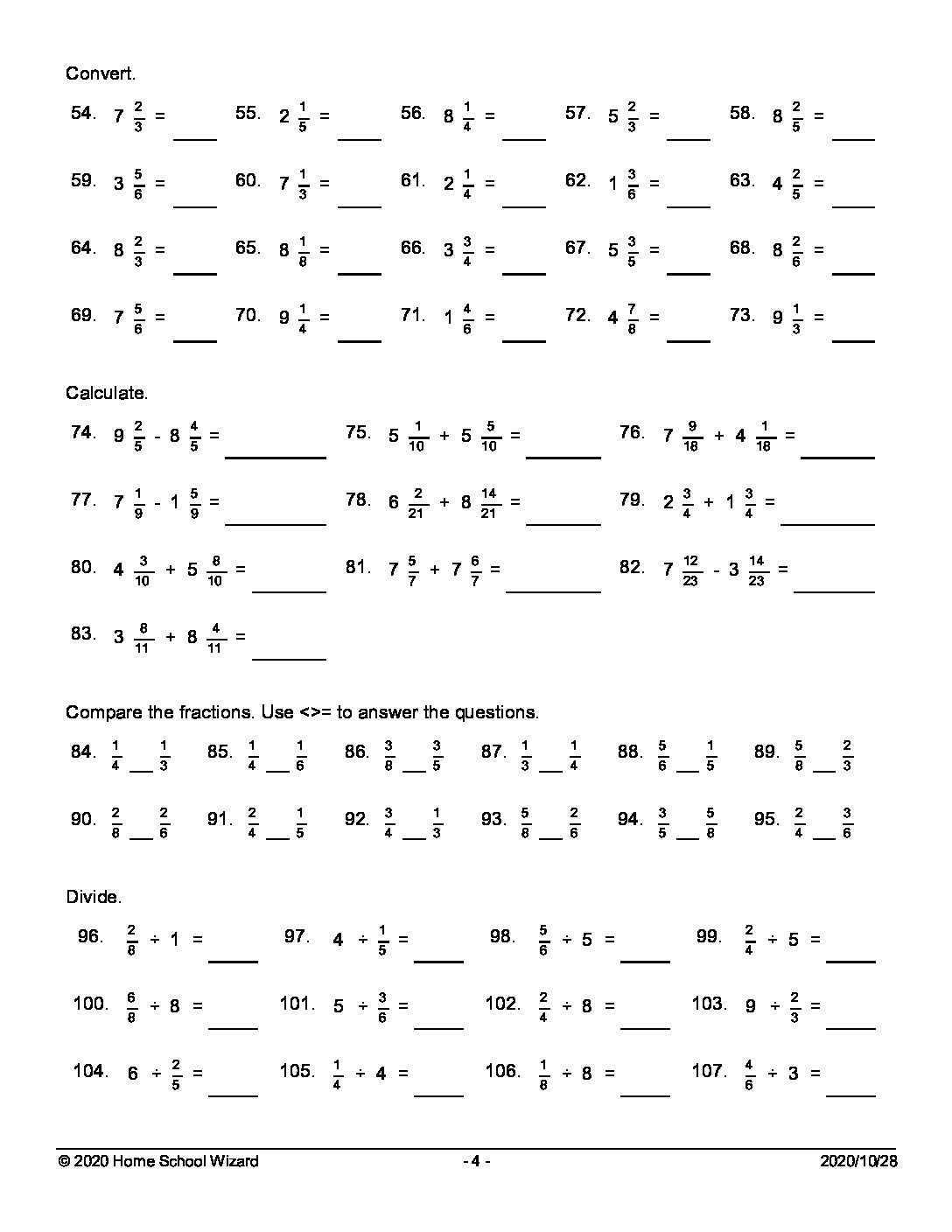 Sixth Grade Math Worksheets - Free & Printable | Beestar