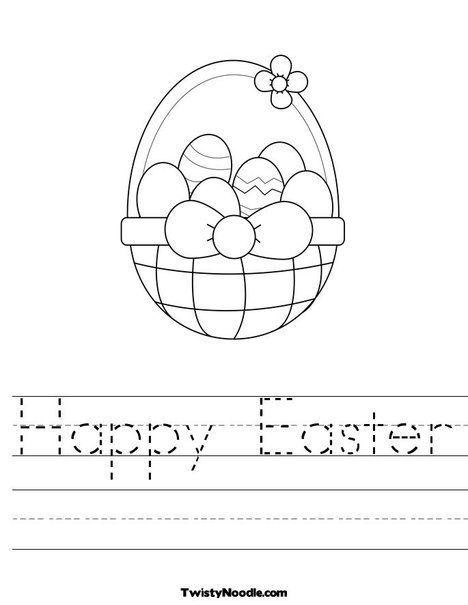 16 Fun Easter Worksheets for Kindergarten - Teaching Littles