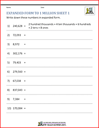 Place Value worksheets - Tens and Ones - Exercise 2 - Your Home 