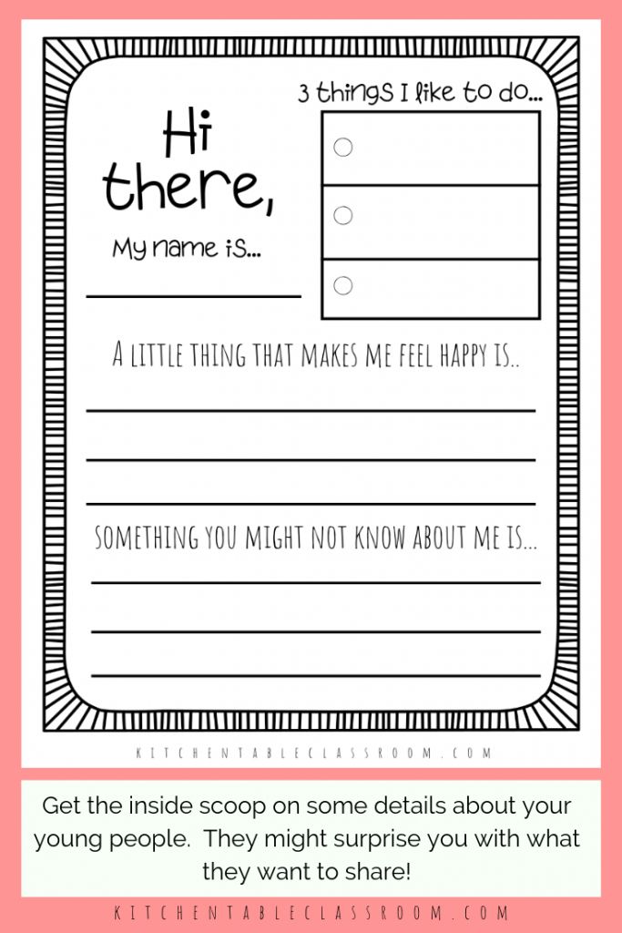 Free and printable All About Me worksheet templates | Canva