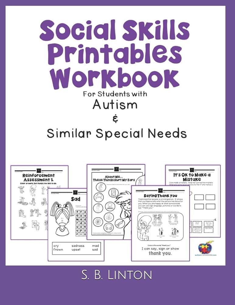 Social Skills Worksheets Bundle PDF Templates TherapyByPro | lupon 