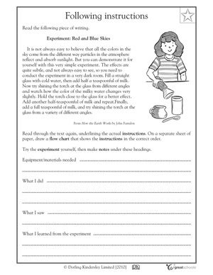 6-All About Me Printable Worksheets. Preschool-5th Grade Writing