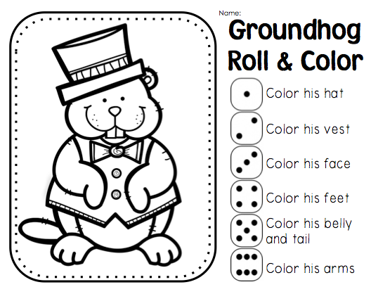 Groundhog Day Worksheet Bundle - From Under a Palm Tree