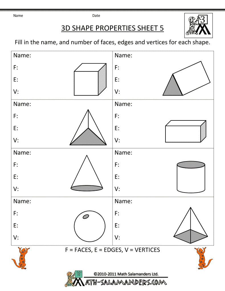Transformation Geometry Worksheets 2nd Grade