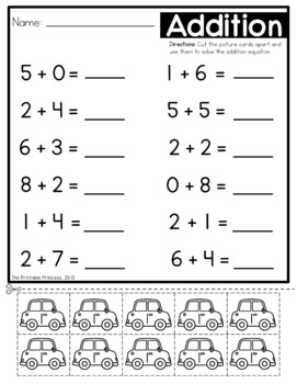 1st Grade Math Worksheets