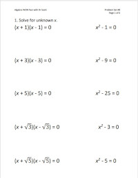 Algebra 1 Practice Worksheet | Worksheets Worksheets
