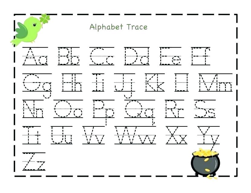 Tracing Practice Worksheet 2 -