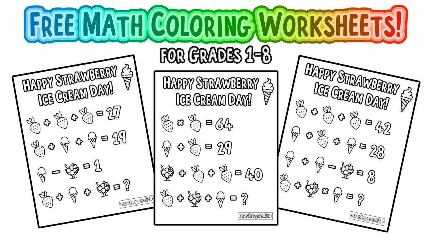 Free Printable Math Coloring by Number - Dinosaur