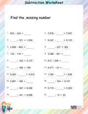 6th Grade Order of Operations Worksheets
