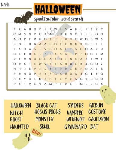 Free Kindergarten Halloween Math - Free4Classrooms