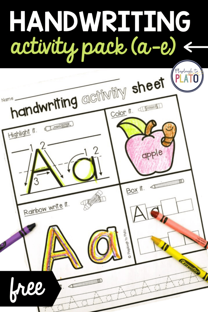 Long Vowel/R-Controlled Handwriting Worksheets Alphabet Zoo Phonics — Kindergarten Kiosk