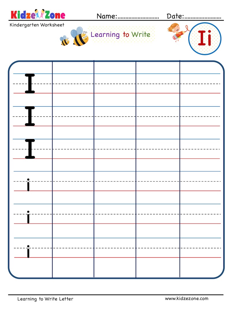 Kindergarten Writing Worksheets - Numbers to 11 to 20