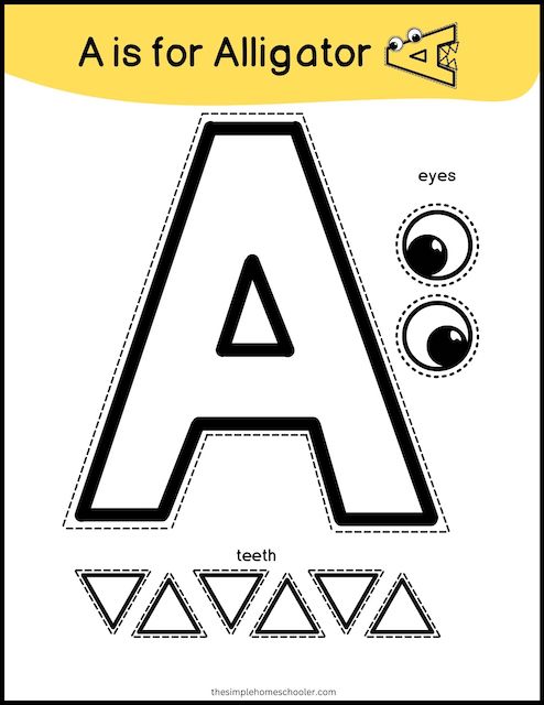 Teaching the Letter A - Activities, Crafts, Printables, Songs ...