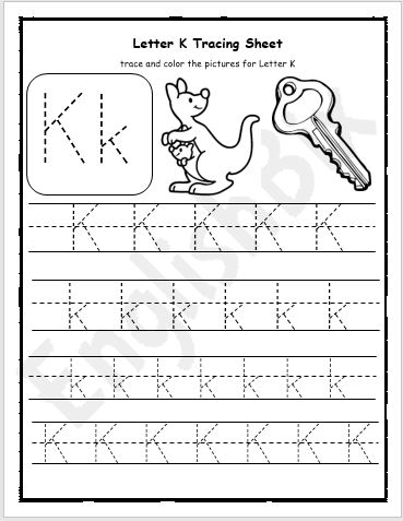 Letter K Preschool Printables - Preschool Mom