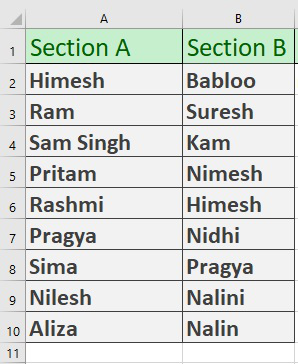 vlookup to find duplicates in two worksheets