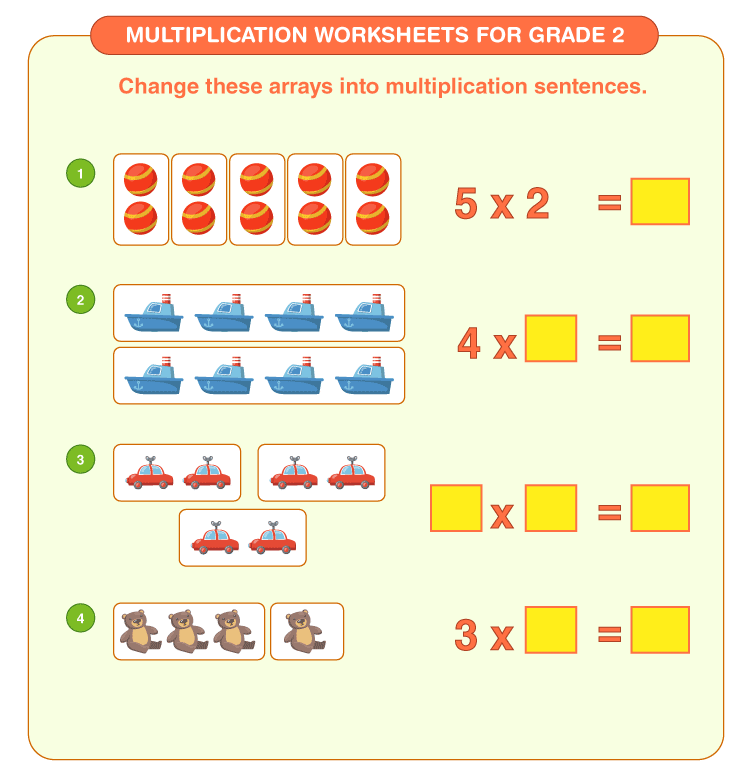 Multiplication Worksheets and Printouts