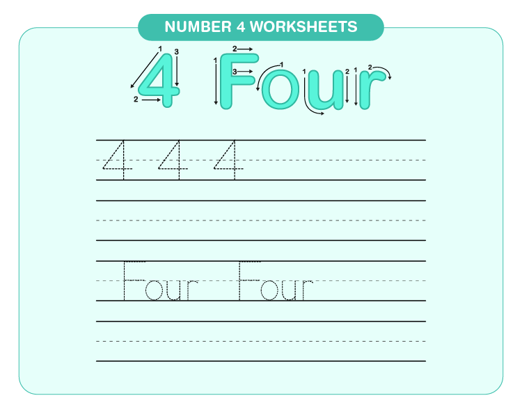 Number Worksheets - Toddlers, Preschool and Kindergarten!