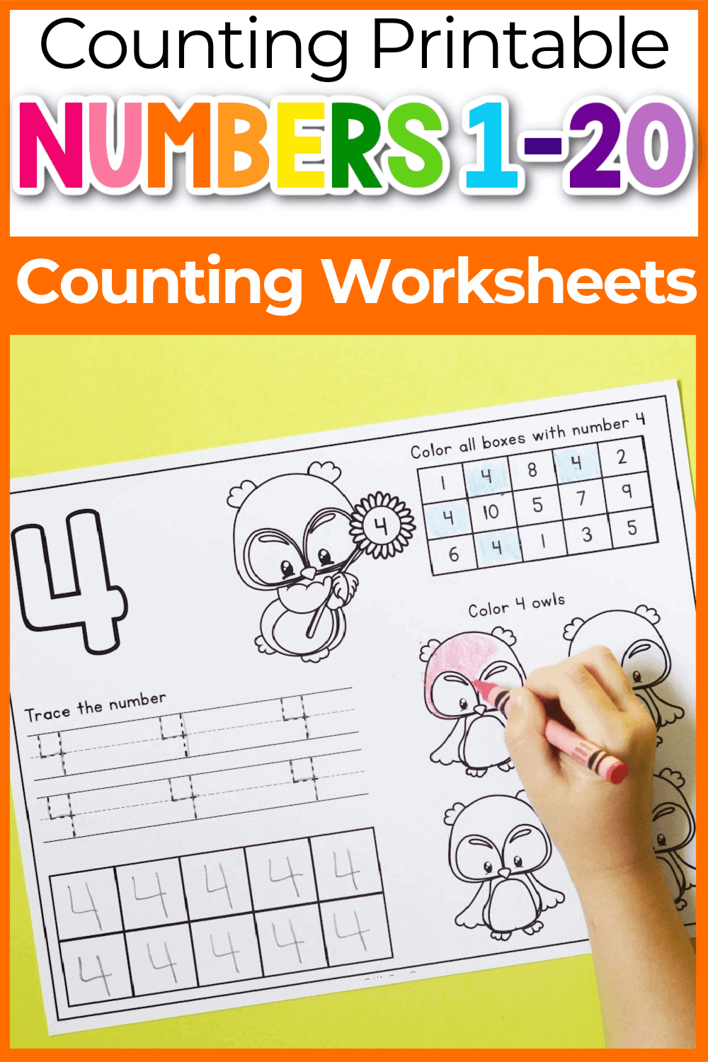 2 Unicorn themed Task Worksheets. Trace the Alphabet and Numbers 1 