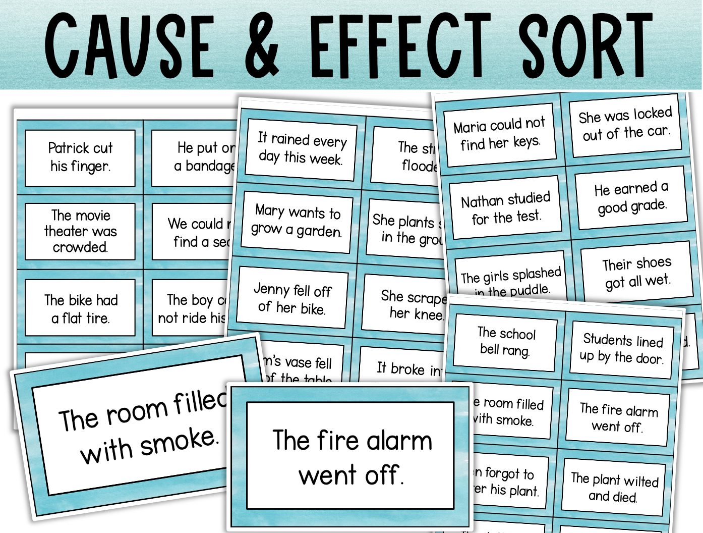 Cause and Effect Facts &  Worksheets | Study Guide | KidsKonnect