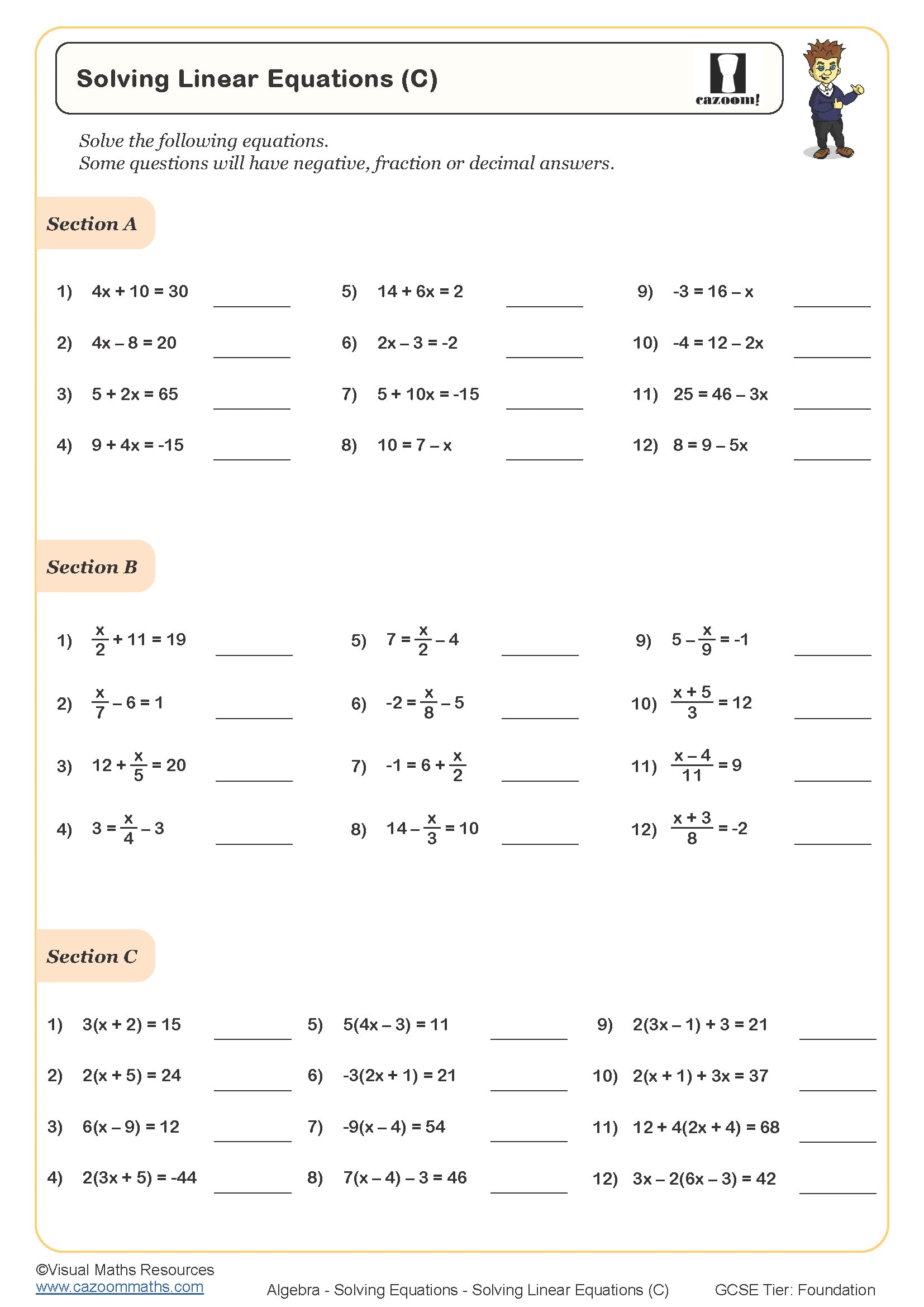 Challenging 12th Grade Math Worksheets For Advanced Learning Challenging 12th Grade Math Worksheets For Advanced Learning