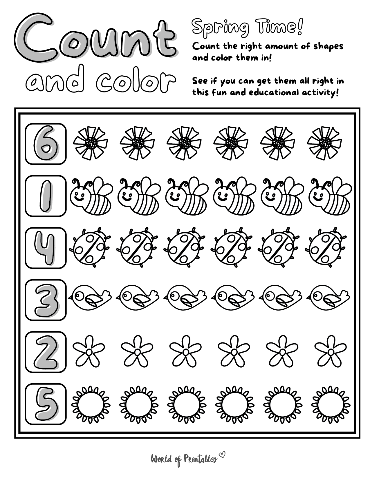 Preschool Spring Theme March No Prep Printable Worksheets Worksheets Preschool Spring Theme March No Prep Printable Worksheets Worksheets