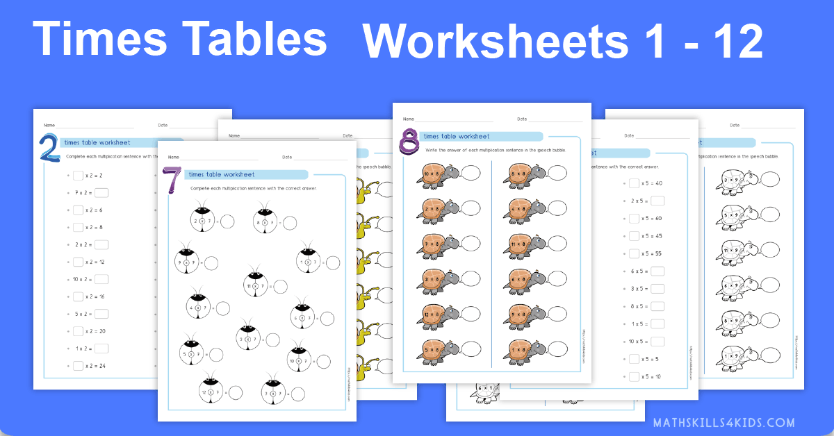 Using the 5 times tables | 3rd grade Math Worksheet | GreatSchools