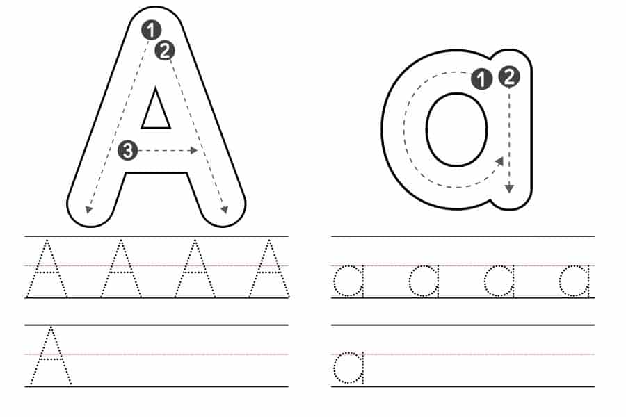 Printable Tracing Letters Worksheets For Kids Fun Alphabet Practice Printable Tracing Letters Worksheets For Kids Fun Alphabet Practice