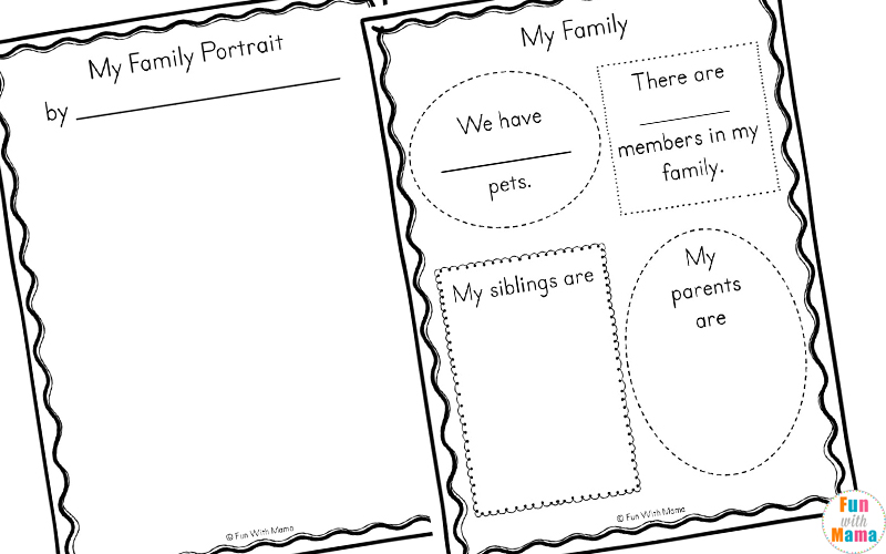 my-family-writing-worksheets-for-kindergarten-worksheets-library for Free Printable Family Worksheet For Kindergarten My Family Writing Worksheets For Kindergarten - Worksheets Library for Free Printable Family Worksheet For Kindergarten