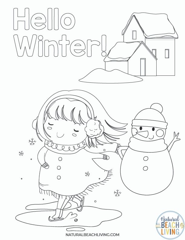 Free Printable Patterns Winter Preschool Worksheets - The Keeper 