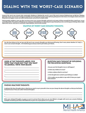 Therapy Worksheets | Mentally Fit Pro