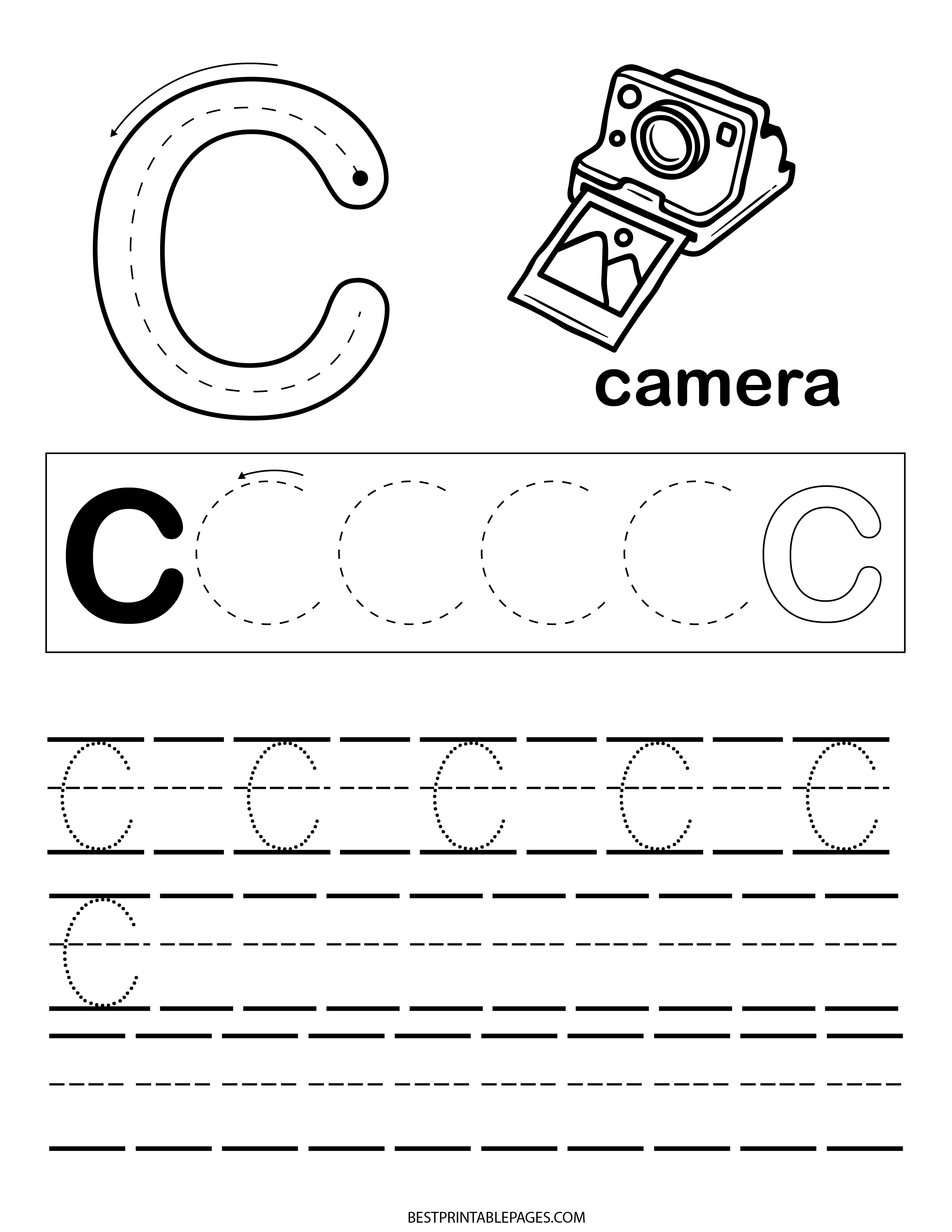 Trace letter E uppercase and lowercase. Alphabet tracing practice 