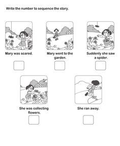 Sequence of Events Worksheets