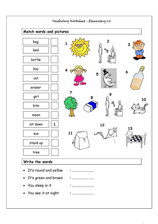 Pin on Kids Worksheets Printable