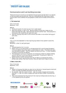 building trust worksheets for adults