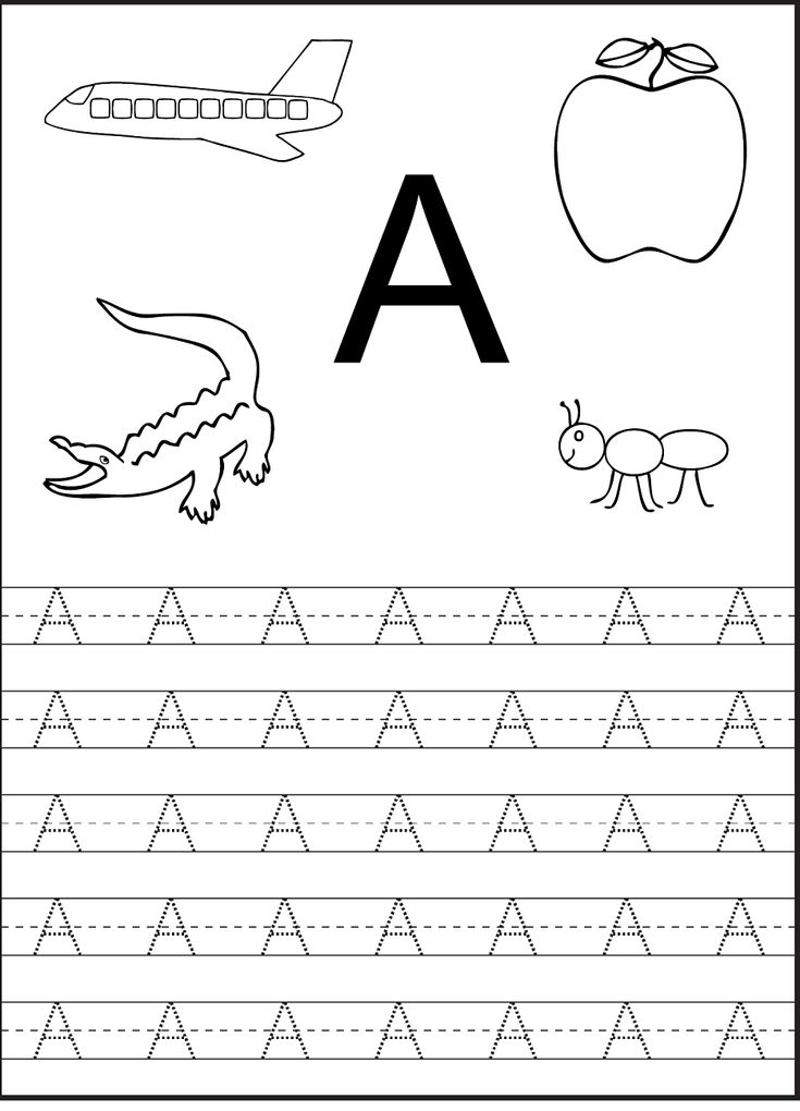 Free A-Z Alphabet Letter Tracing Worksheets - kiddoworksheets
