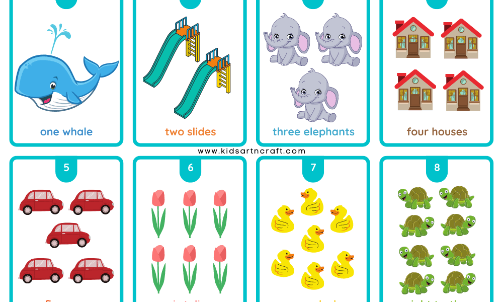 ☔ FREE Spring Math Worksheets for Kindergarten